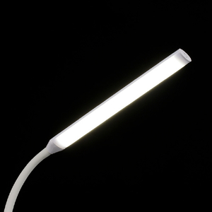 オーム電機 LEDデスクランプ ホワイト DS-LS24-W-イメージ2