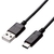 エレコム USB2．0ケーブル(認証品、A-C)  0．5m ブラック MPA-AC05NBK-イメージ1