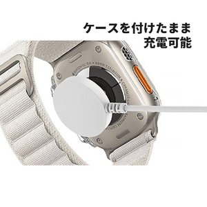 TF7 Apple Watch Ultra 49mm用ハードケース Air Skin マットブラック TF72728-イメージ12