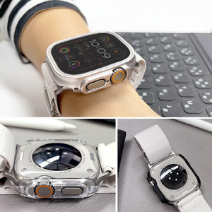 TF7 Apple Watch Ultra 49mm用ハードケース Air Skin マットブラック TF72728-イメージ7