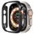 TF7 Apple Watch Ultra 49mm用ハードケース Air Skin マットブラック TF72728-イメージ2