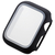 エレコム Apple Watch用フルカバーケース プレミアムガラス(40mm) ブラック AW-40CSPCGBK-イメージ1