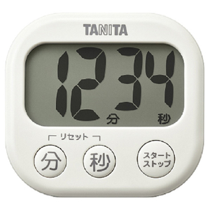 タニタ キッチンタイマー アイボリー TD429IV-イメージ1