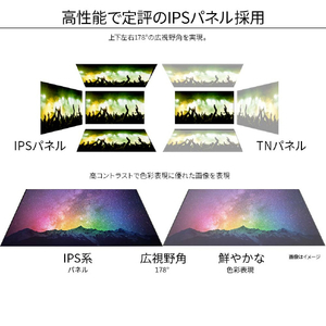 JAPANNEXT 23．8型液晶ディスプレイ ブラック JN-IPS238FHDR-C-イメージ6