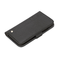 PGA iPhone 11 Pro用スライドポケットフリップカバー ブラック PG-19AFP10BK