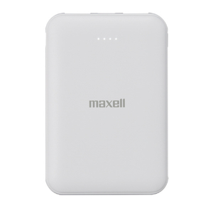 マクセル モバイルバッテリー(5,000mAh) ホワイト MPC-CE5000WH-イメージ2