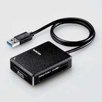 エレコム USB3．0対応メモリカードリーダ/高速化ソフト対応タイプ MR3-C402BK