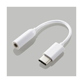 エレコム イヤホン・ヘッドホン用 USB Type-C変換ケーブル ホワイト EHP-C35WH
