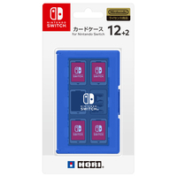 HORI カードケース12+2 for Nintendo Switch ブルー NSW022