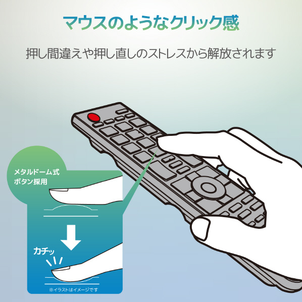エディオンネットショップ エレコム Erctv01lbkmu 12メーカー対応マルチテレビリモコン