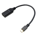 ホ－リック USB Type C→HDMI変換アダプタ 10cm USB Type Cオス-HDMIメス UCHAF-742BB