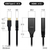 ホ－リック USB Type C→HDMI変換アダプタ 10cm USB Type Cオス-HDMIメス UCHAF-742BB-イメージ8