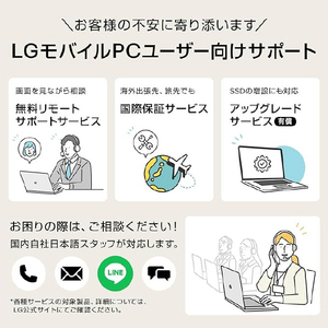 LGエレクトロニクス ノートパソコン LG gram オブシディアンブラック 17Z90S-MA78J2-イメージ3