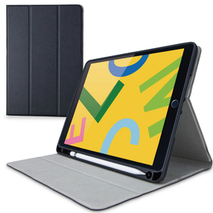 エレコム iPad 10．2インチ(2019年モデル)用フラップケース ブラック TB-A19RSABK-イメージ2