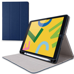 エレコム iPad 10．2インチ(2019年モデル)用フラップケース ネイビー TB-A19RSANV-イメージ2