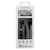 イツワ商事 MFIライトニングステレオイヤホンマイク COLOR&GROOVE インナーイヤー型 ブラック KLEP01BK-イメージ1