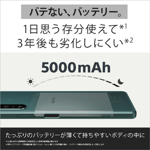 SONY SIMフリースマートフォン Xperia 5 IV グリーン XQ-CQ44 G2JPCX0-イメージ6