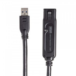 サンワサプライ USB3．2アクティブリピーターケーブル(抜け止めロック機構付き) 15m KB-USB-RLK315-イメージ5