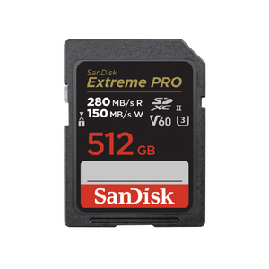 サンディスク Extreme PRO SD UHS-IIカード(512GB) SDSDXEP-512G-JNJIP-イメージ1