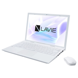 NEC ノートパソコン LAVIE N14 パールホワイト PC-N1475GAW-イメージ4