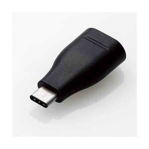 エレコム USB3．1アダプタ(Type-C-Standard-A) ブラック MPA-AFCMADBK-イメージ1