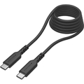 多摩電子工業 PD240W USB-C to Cソフトケーブル 過熱防止(2．0m) ブラック TH302CC20K