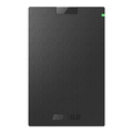 BUFFALO ポータブルハードディスク(500GB) ブラック HD-PCG500U3-BA