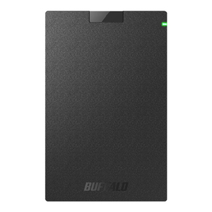 BUFFALO ポータブルハードディスク(500GB) ブラック HD-PCG500U3-BA-イメージ1