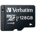 Verbatim microSDメモリーカード 128GB / UHS-1[最大90MB/s] ブラック MXCN128GJVZE