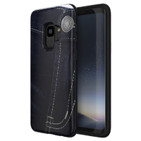 Matchnine Galaxy S9用ケース PINTA JEANS COLLECTION ダークジーンズ MN89763S9