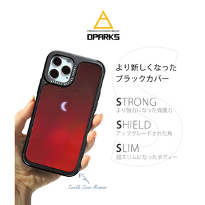 Dparks iPhone 12 mini用TWINKLE COVER ミニムーン ブルー DS19763I12-イメージ3