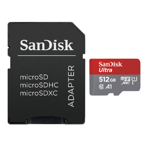 サンディスク Ultra microSDXC UHS-Iカード(512GB) SDSQUAC-512G-JN3MA-イメージ1