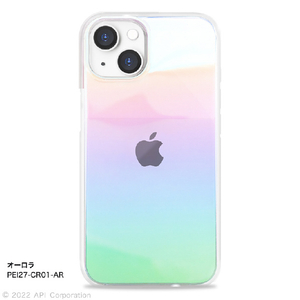 EYLE iPhone 14用ケース Carat オーロラ PEI27-CR01-AR-イメージ2