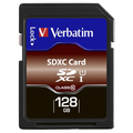 Verbatim SDカード(128GB/UHS-1) ブラック SDXC128GJVBE