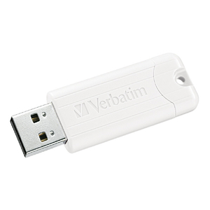 Verbatim USB3．2対応抗菌USBメモリー(16GB)スライド式 ホワイト USBSPS16GWVE-イメージ1