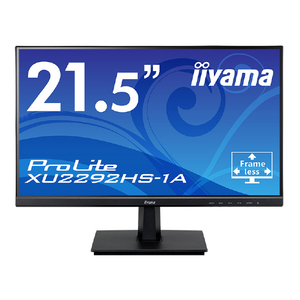 iiyama 21．5型液晶ディスプレイ ProLite ブラック XU2292HS-B1A-イメージ1