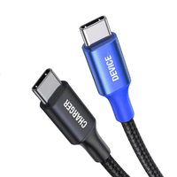 ロジック 140W USB Type-C to Type-Cケーブル 1m LG-CABLE-CC140W-1M