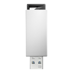 I・Oデータ USB3．0/2．0対応 ノック式USBメモリー(32GB) ホワイト U3-PSH32G/W-イメージ1
