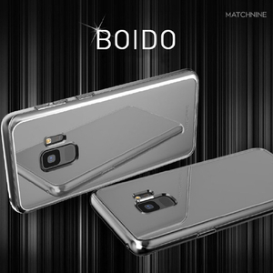 Matchnine Galaxy S9+用ケース BOIDO ピンクパール(ハーフミラー) MN89771S9P-イメージ2