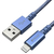 イツワ商事 USB-A to Lightningケーブル(1．5m) ブルー MLTD2215BL-イメージ1