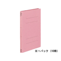 コクヨ フラットファイル(二つ折りタイプ) B5タテ ピンク 10冊 1パック(10冊) F864720-ﾌ-VF11P