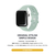 EGARDEN Apple Watch 41mm/40mm/38mm用SILICONE BAND ライトミント EGD21773AWGR-イメージ7