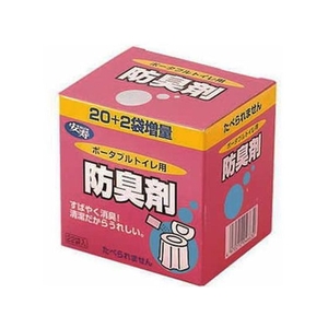 アロン化成 アロン ポータブルトイレ用防臭剤 22袋 FCN1461-イメージ1