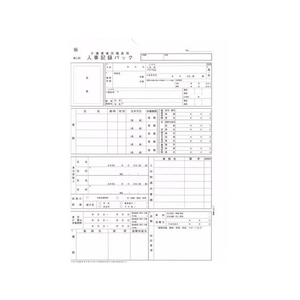 日本法令 介護事業所職員用 人事記録パック FCK0930-イメージ2