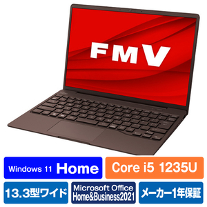 富士通 ノートパソコン LIFEBOOK CHシリーズ モカブラウン FMVC75H3M-イメージ1