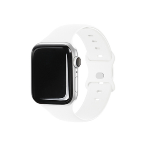 EGARDEN Apple Watch 49/45/44/42mm用SILICONE BAND ホワイト EGD21781AWWH-イメージ1