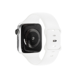 EGARDEN Apple Watch 49/45/44/42mm用SILICONE BAND ホワイト EGD21781AWWH-イメージ2
