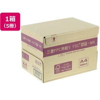 三菱製紙 PPC用紙V A4 500枚×5冊 FCC2343