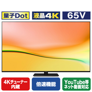 パナソニック 65V型4K対応液晶テレビ VIERA TV-65W95A-イメージ1