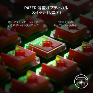 RAZER ゲーミングキーボード RZ03-04373600-R3J1-イメージ4